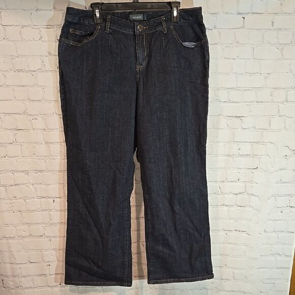 Women's plus size Venezia petite bootcut jeans - Picture 1 of 7